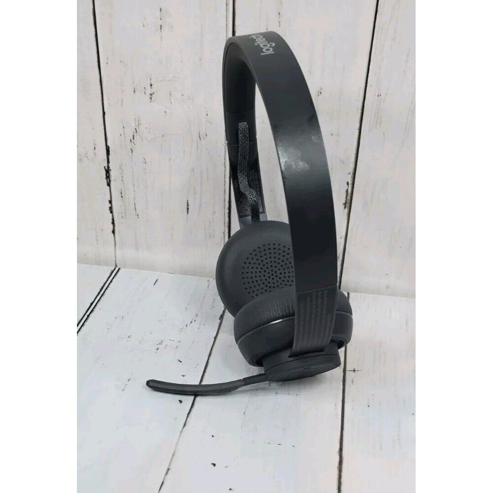 Logitech Zone Wireless Headset A00082 Graphite Replacement Cable EUC TESTED